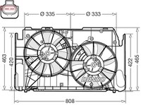 LüFter MotorküHlung Denso DER50002 FüR Toyota RAV 3 ALA35_ 4WD ALA30_ ALA30R