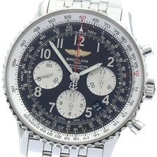 BREITLING Navitimer01 AB0120 Chronograph black Dial Automatic Men's Watch_886323