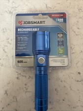 Jobsmart Rechargeable Flashlight 600 Lumens N...