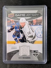 12-13 Upper Deck Series 1 UD Game Used Jersey Mike Richards