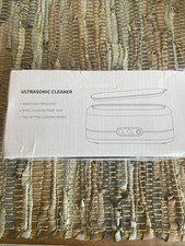 Ultrasonic Cleaner Machine for Jewelry 48KHz,Dual Cleaning, Stainless Steel Tank