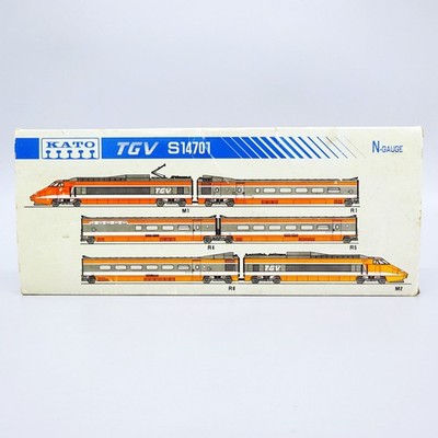 KATO French Railroad TGV S14701 N Scale Bullet Train Japan Used | eBay