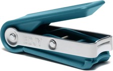 EDJY Fingernail Cutter - Precision Stainless Steel Nail 1-Pack, Edjy Blue