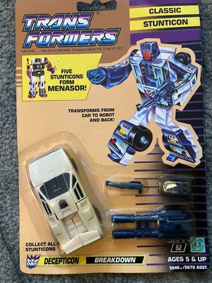 Transformers G1 Breakdown Hasbro Original verpackt 1989 Sammler Ungeöffnet