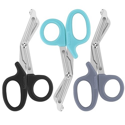 Premium Trauma Shears 3-Pack - 7.5 Medical Scissors for Nurses, EMTs  First A...