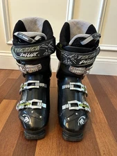 Tecnica Phoenix MAX Ski Boot Size 10.5 28.5 325mm Black/Silver/Green Ultra Fit