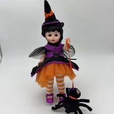 Witching Hour Wendy Madame Alexander 8  Doll  Pet Spider Halloween Witch Cute 