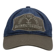 Yellowstone Patch Baseball Cap Men's Adjustable Protect the Family, One Size