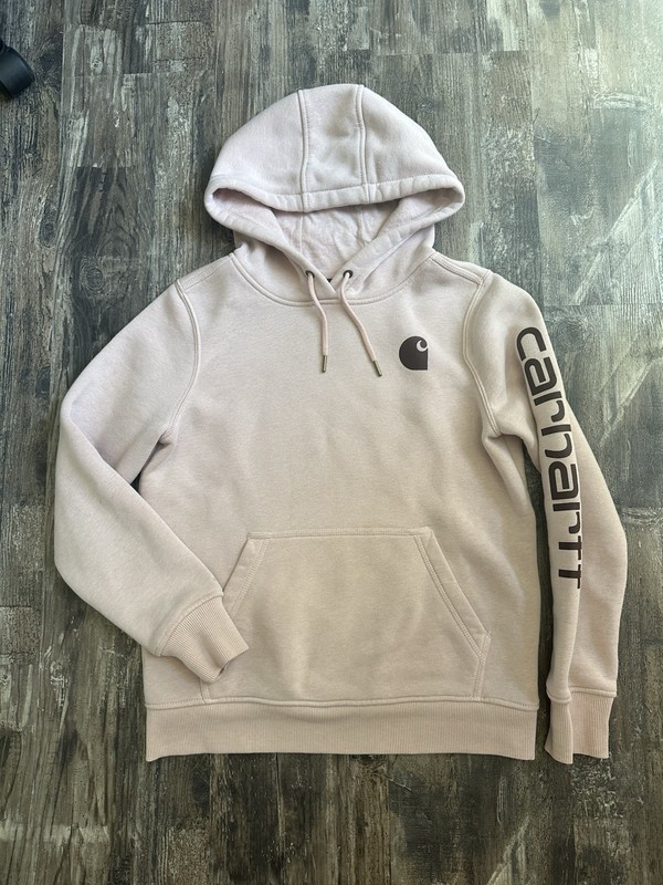 Women’s Carhartt Relaxed Fit Pullover Hoodie Sweatshirt Size Adult Small (4-6) 