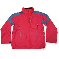 Haglofs Mountain Nylon Jacket M with Wear and Sleeve Damage