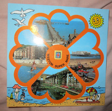 WESTON SUPER MARE  SOMERSET SQUARE  novelty postcard c1980 unused J