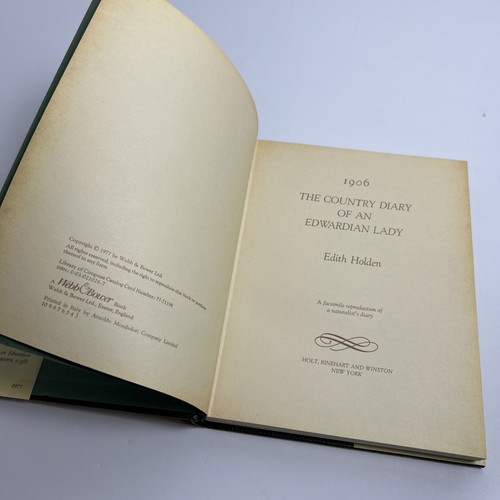 1977 Country Diary Book of an Edwardian Lady by Edith Holden Vintage Hardcover - Imagen 5 de 12