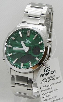   CASIO Edifice Herrenuhr EFV-C120D-3AEF Edelstahl  
