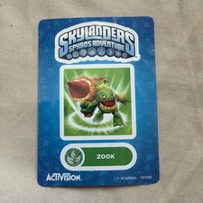 Skylanders Spyros Adventure Zook 2011 Activision Sticker