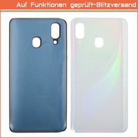 FüR Samsung Galaxy A40 A405F Akkudeckel Back Cover Mit Kleber Weiss