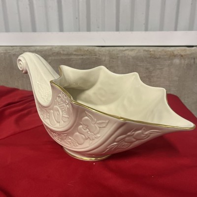 Lenox Cornucopia Fruit Of Life 1989 Horn Of Plenty Gold  kitchen accent 