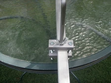 2 piece base for pontoon rails Fits 2-1/4 Rails  $8.00 ea.& ship for $15.00.*