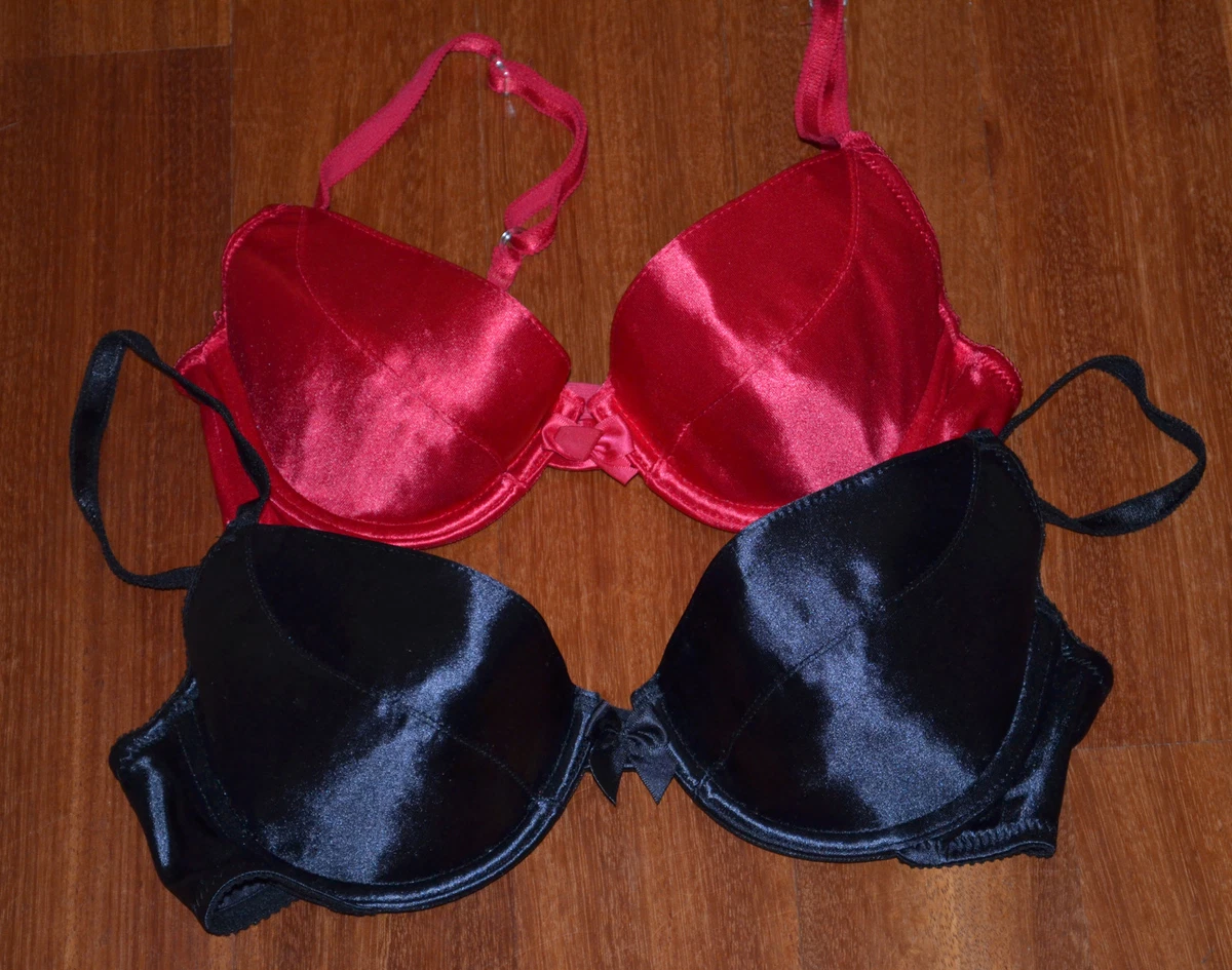 Wonderbody Push-up Bra Satin with Removable Pads BNWT