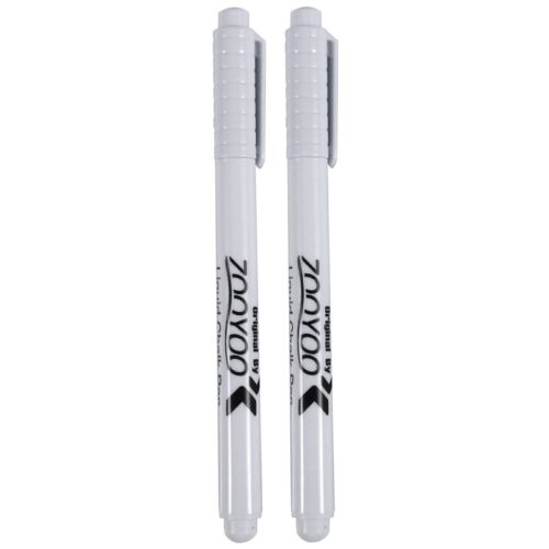 Liquid Chalk Pen Marker Für Glasfenster Chalkboard Blackboard Weiß O6X12525 - Bild 1 von 20
