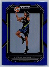 DIAMOND DESHIELDS 2023 Panini Prizm WNBA #119 Blue /175 Dallas Wings