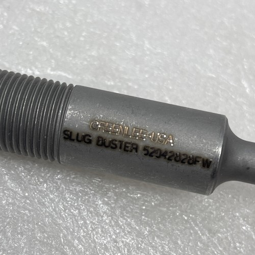 Greenlee 52042828FW Slug Buster Draw Stud, 3/4” a 3/8” de diámetro, Knockout Punch - Imagen 2 de 7