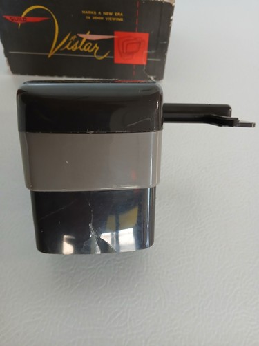 VINTAGE Guild Vistar 35mm Slide Viewer by Craftsmen Guild With Box 1950's - Picture 6 of 7