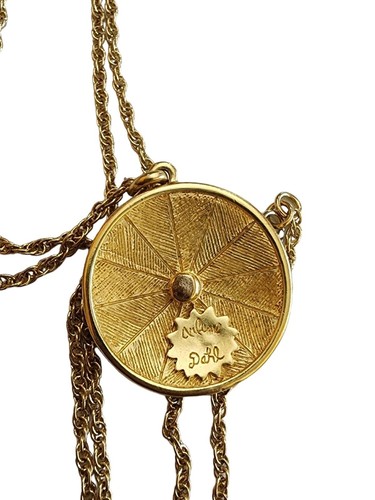 Vintage Arlene Dahl Symbol Halskette mit Anhänger (A1735) - Bild 3 von 4