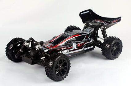 Spirit EBL Brushless RTR w/ESC, 3650 motor, 7.4V 3250mAH , 2.4G radio, alum shoc - Picture 2 of 3