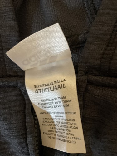 Adidas Full Zipper Blue And Black Child’s Size 4T Hoodie - Picture 3 of 4