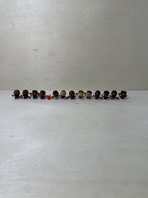 NBA Teenymates Series 7 Pencil Toppers Pieces Lot Of 13 Lebron Curry Ball Rare