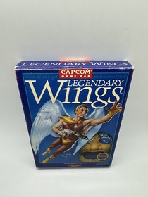 Legendary Wings (Nintendo , 1988) NES CIB Complete Authentic - Tested Rare!