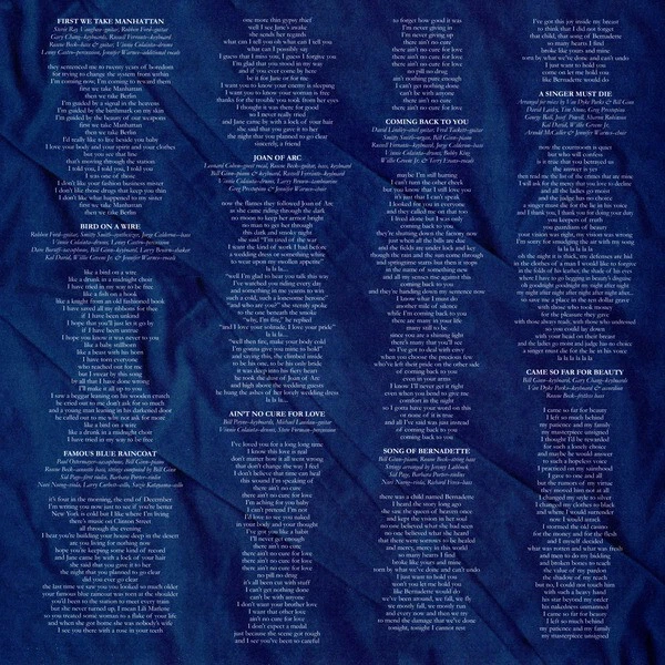 IMPEX IMP-6021 FAMOUS BLUE RAINCOAT JENNIFER WARNES LEONARD COHEN SONGS ! - Bild 4 von 4