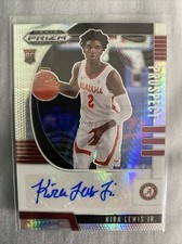 2020 Panini Prizm Draft Picks Prospect Silver Kira Lewis Jr #PA-KL Auto Alabama