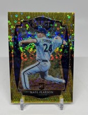 2021 Panini Select Nate Pearson RC #144 Gold Disco Prizm /10 Premier Level