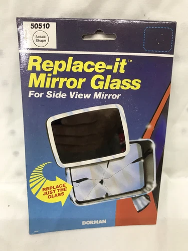 NOS Dorman Replacement Mirror Glass 50510. 67-86 Chrysler 4 5/16” Round. (HT-S)
