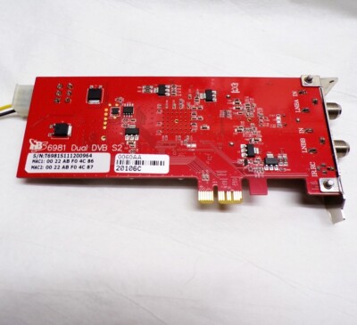 Tenow TBS 6981 DVB-S/S2 Dual Satellite TV Tuner Card | eBay