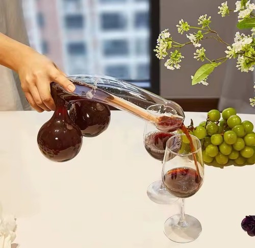 Penis Dekanter 0,56 Liter Dekantier Whisky Wein Glas - Bild 4 von 4