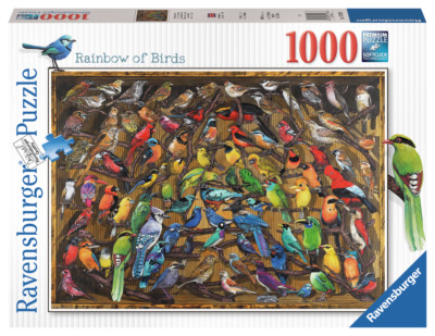 RAVENSBURGER PUZZLE*1000 TEILE*WAY UP HIGH - RAINBOW OF BIRDS*RARITÄT*NEU+OVP