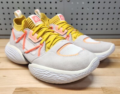 Under Armour Curry Flow Cozy Ivory Zeppelin Yellow 3023815-108 W9.5 M8 Under Armour Curry Flow Cozy Ivory Zeppelin Yellow Shoes  main image 4