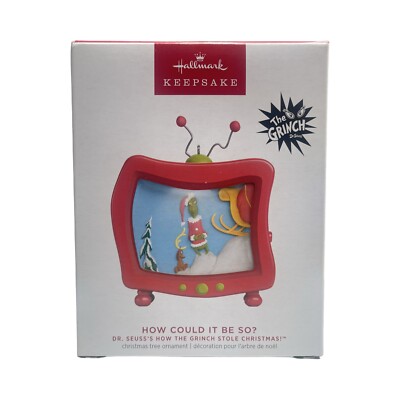 2023 Hallmark How The Grinch Stole Christmas Ornament - How Could It Be So?