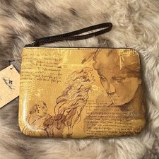 NWT Patricia Nash Cassini Leather Wristlet - Italian Sketchbook - Beautiful 