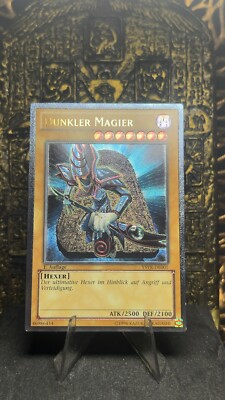 Yu-Gi-Oh! DUNKLER MAGIER YSYR-DE001 ULTIMATE RARE 1. AUFLAGE NEAR MINT
