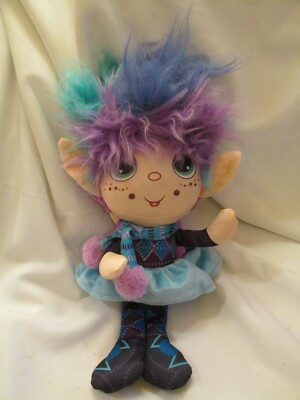 Flip Zee Troll Winter Wonder Plush Doll 2 In 1