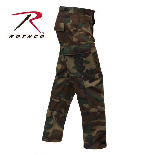 Woodland Camo BDU Pants Camo Battle 