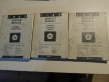 1987 LeBaron / GTS Daytona New Yorker 600 Aries Relant Shadow Sundance Caravelle