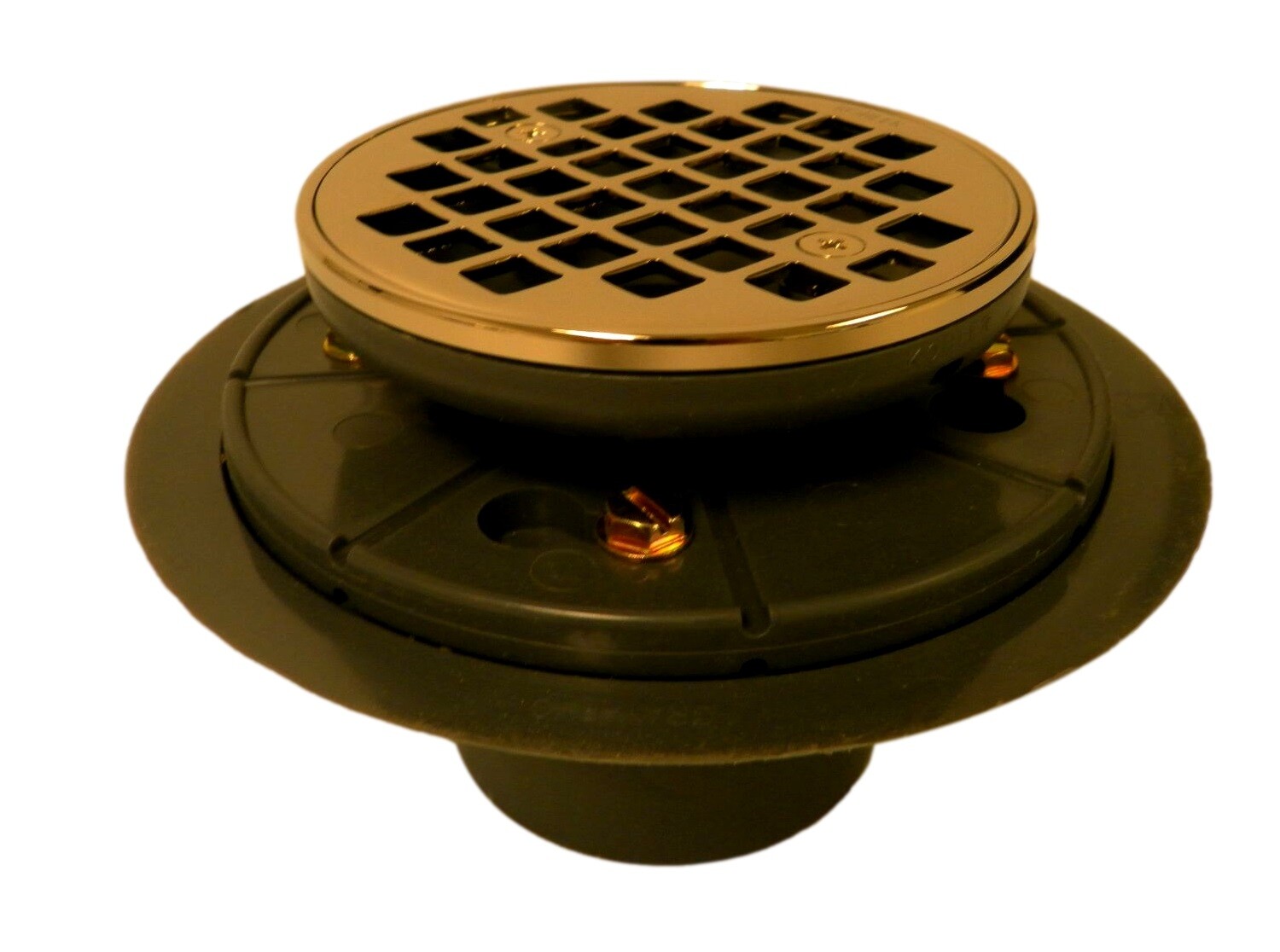 Kohler K-9135-SN Round Grid Shower Drain K9135SN - Polished Nickel