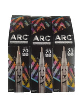 3x 0.13 oz. Ea. ARC Teeth Whitening Pens Precision Applicator 70 Uses Jan/2026.