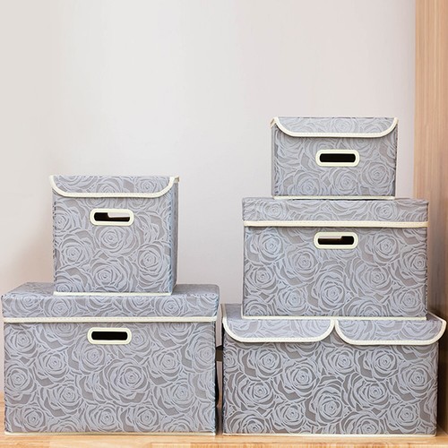 US Stackable Storage Containers Extra Large Storage Bins with Lid Cube Container - Picture 3 of 24