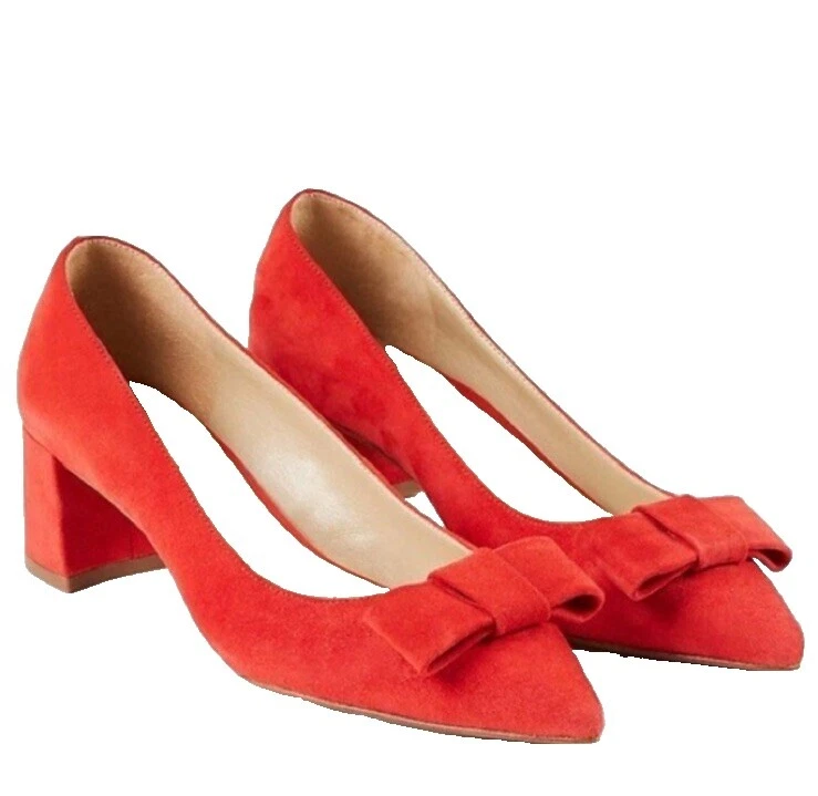 Parte superior de cuero de negocios Ann Taylor Heels para Mujer