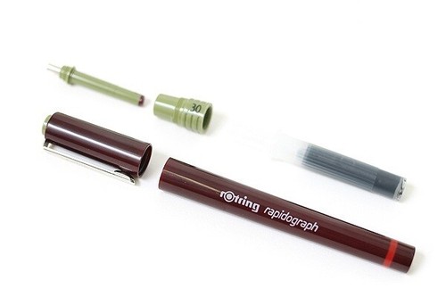 rOtring Rapidograph / Isograph / Micronorm / Variante - Technische Stifte (ohne Box) - Bild 6 von 72